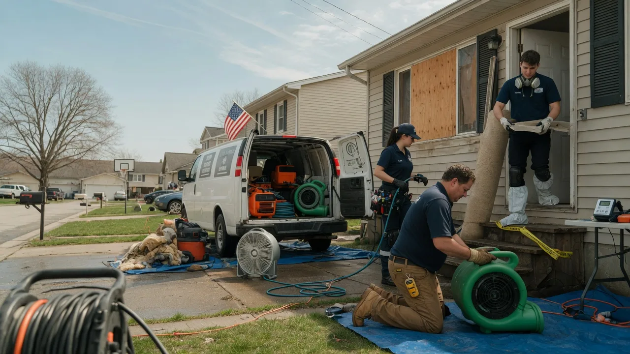 Water Damage Restoration in Pullman, WV near me